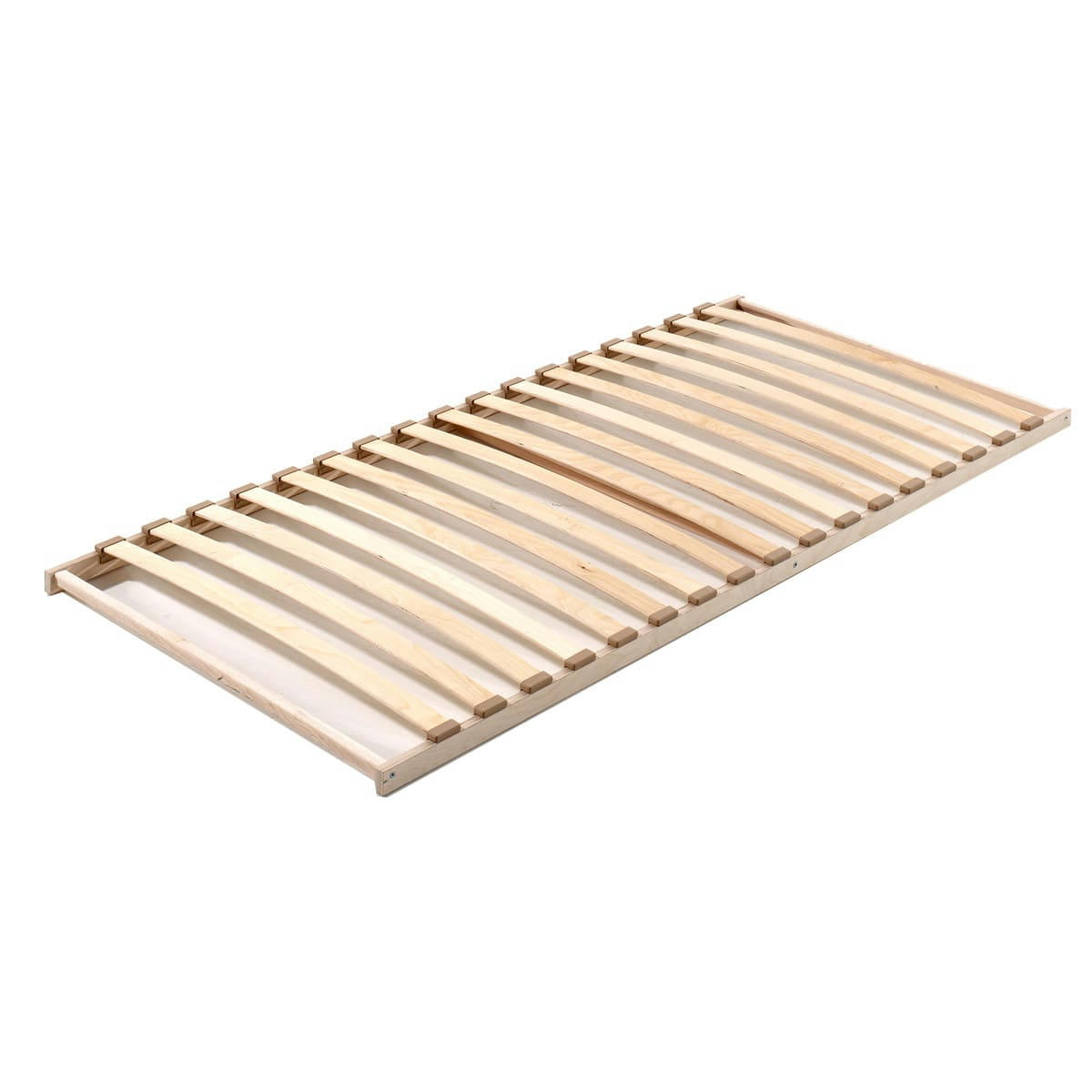 - Sommier cadre naturel 90x200 17 lattes