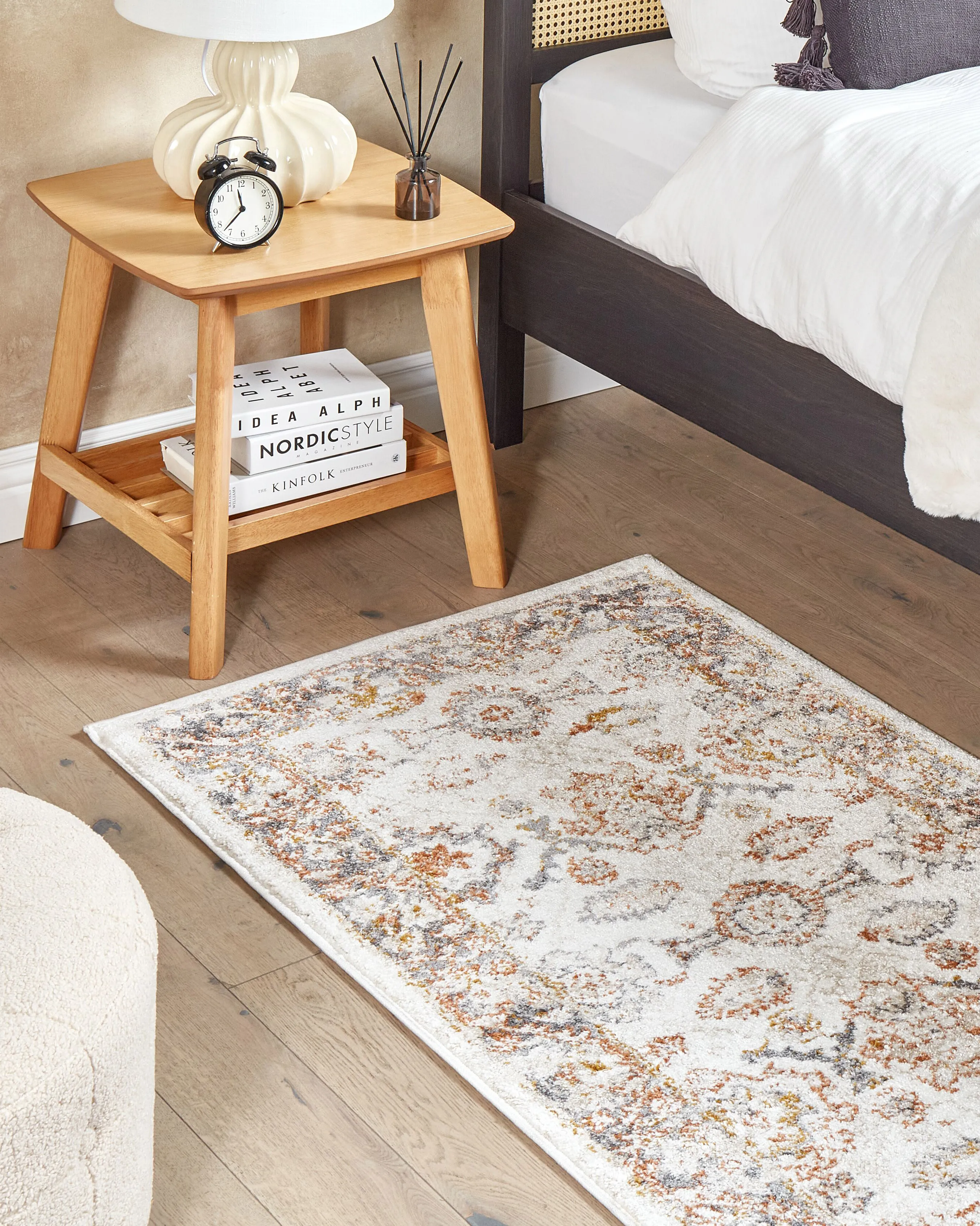 Rug NURNUS Beige 80 x 150 cm