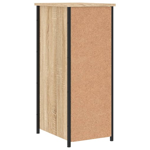 NNEVL Bedside Cabinets 2 pcs Sonoma Oak 32x42x80 cm Engineered Wood