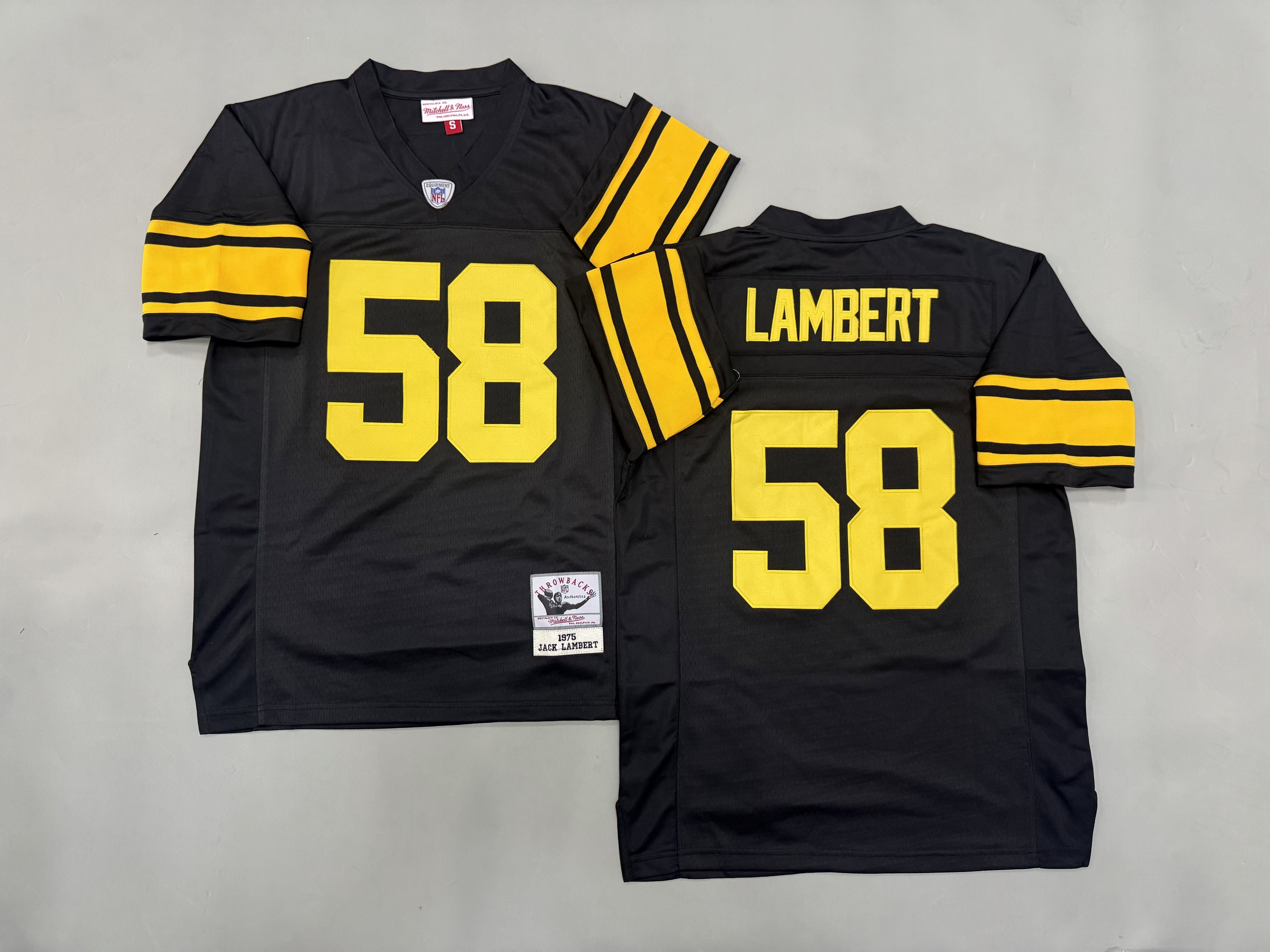 Jack LambertPittsburgh Steelers Authentic Throwback Retired Player Jersey