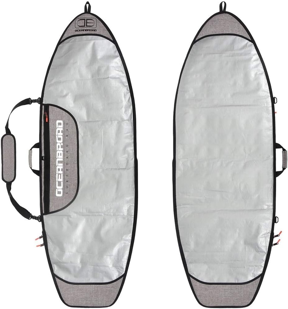 OCEANBROAD Surfboard Longboard Bag Day Bag Travel Bag 5'0, 5'6, 6'0, 6'6, 7'0, 7'6, 8'0, 8'6, 9'0, 9'6, 10'0