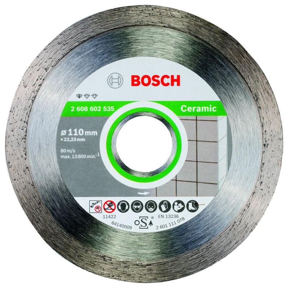 DIAMANTSKIVE BOSCH STD CERAMIC 110X22,23MM