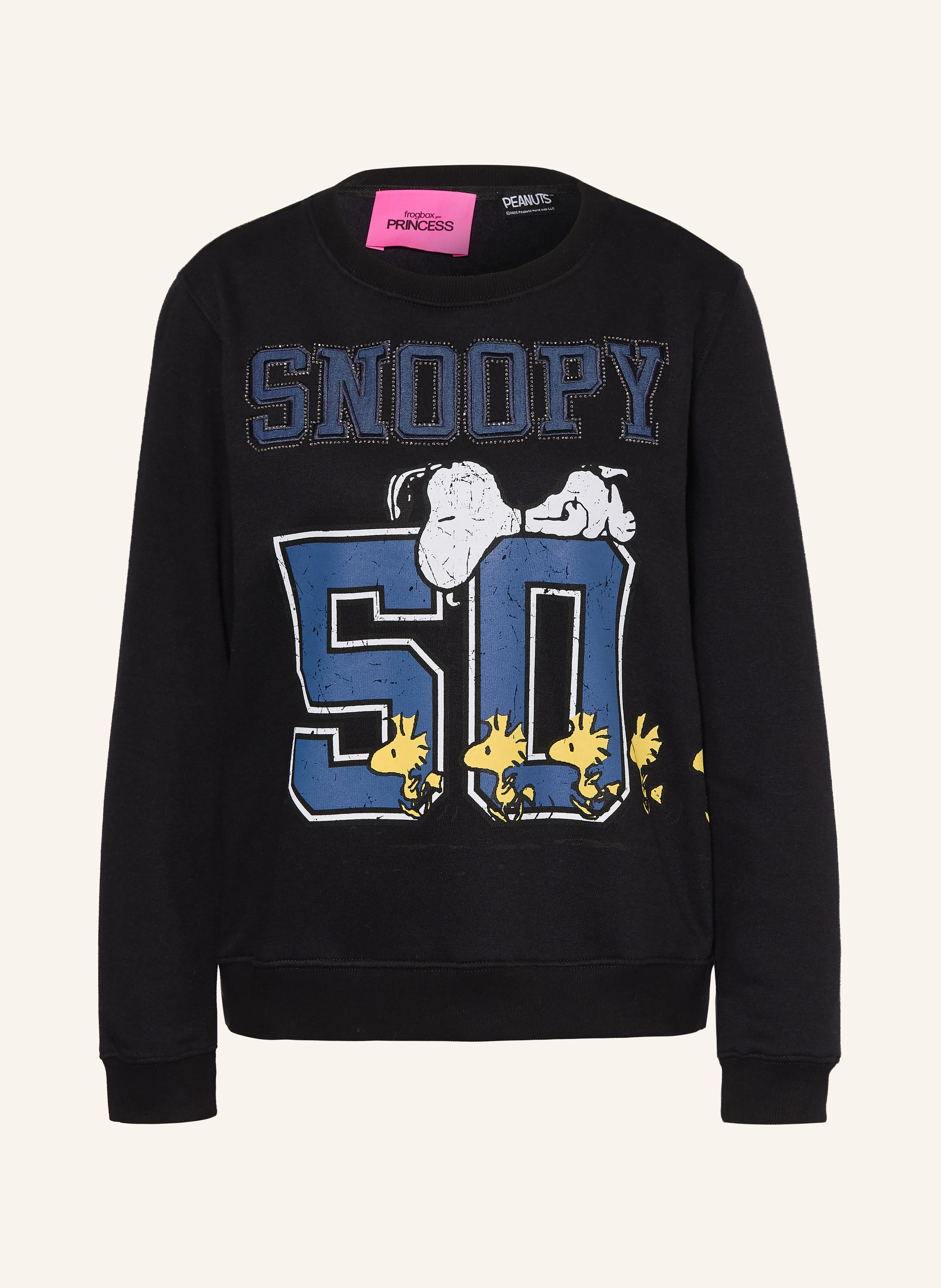 FrogBox Sweatshirt mit Schmucksteinen