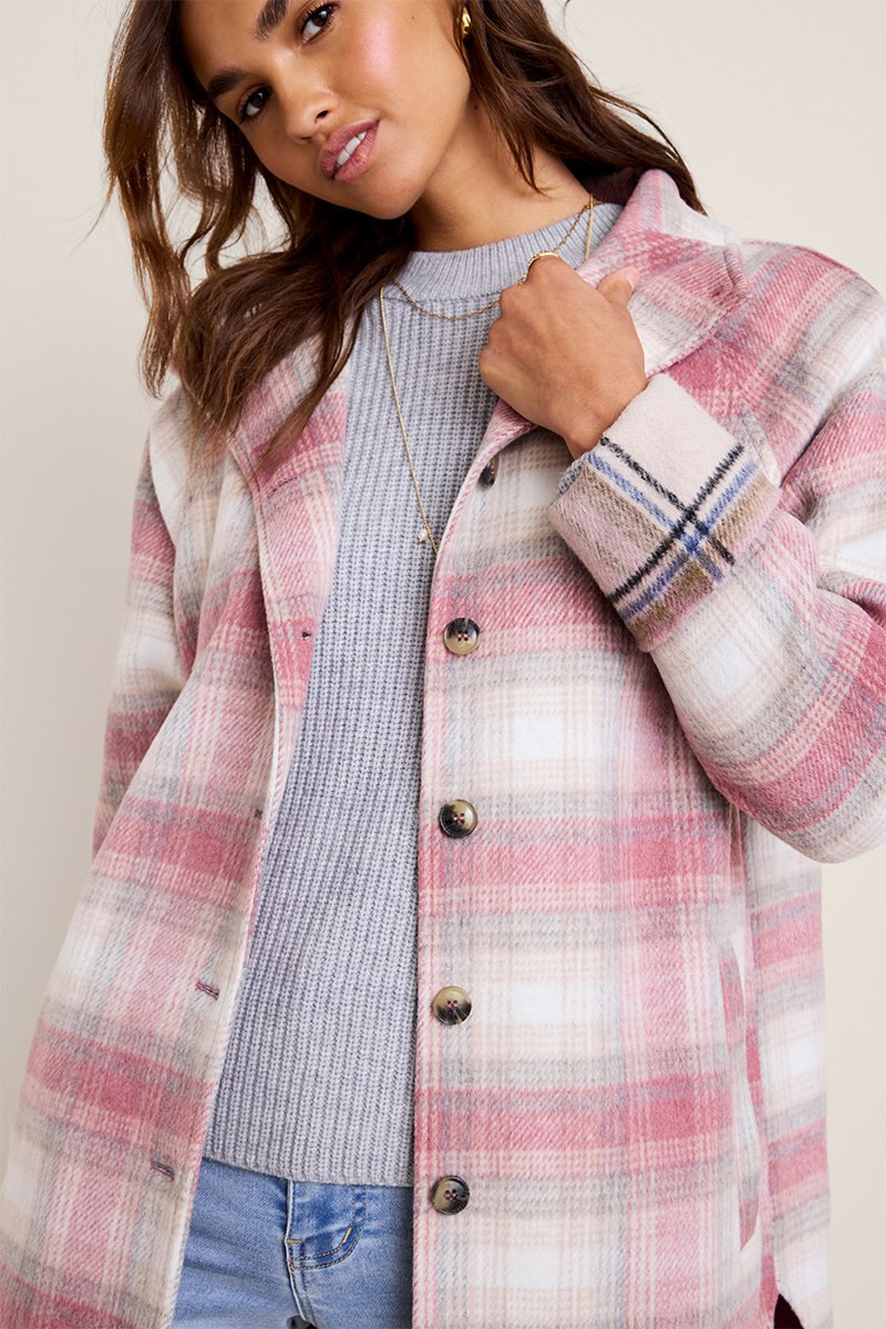 Kate Plaid Shacket