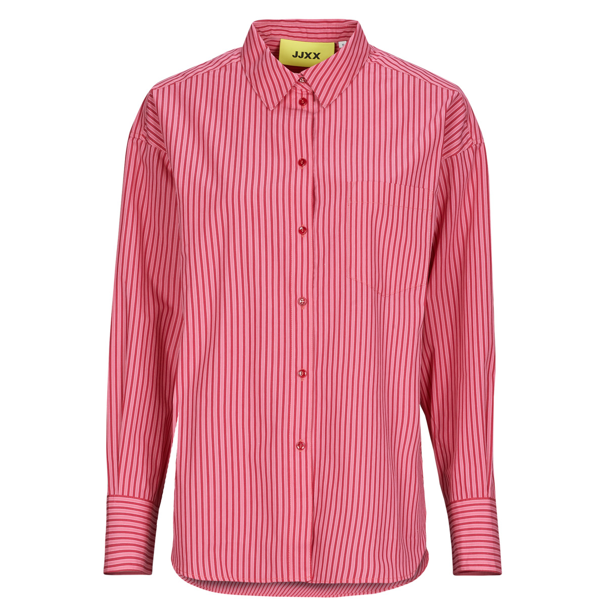JJXX - JXJAMIE LS RELAXED POPLIN - Pink