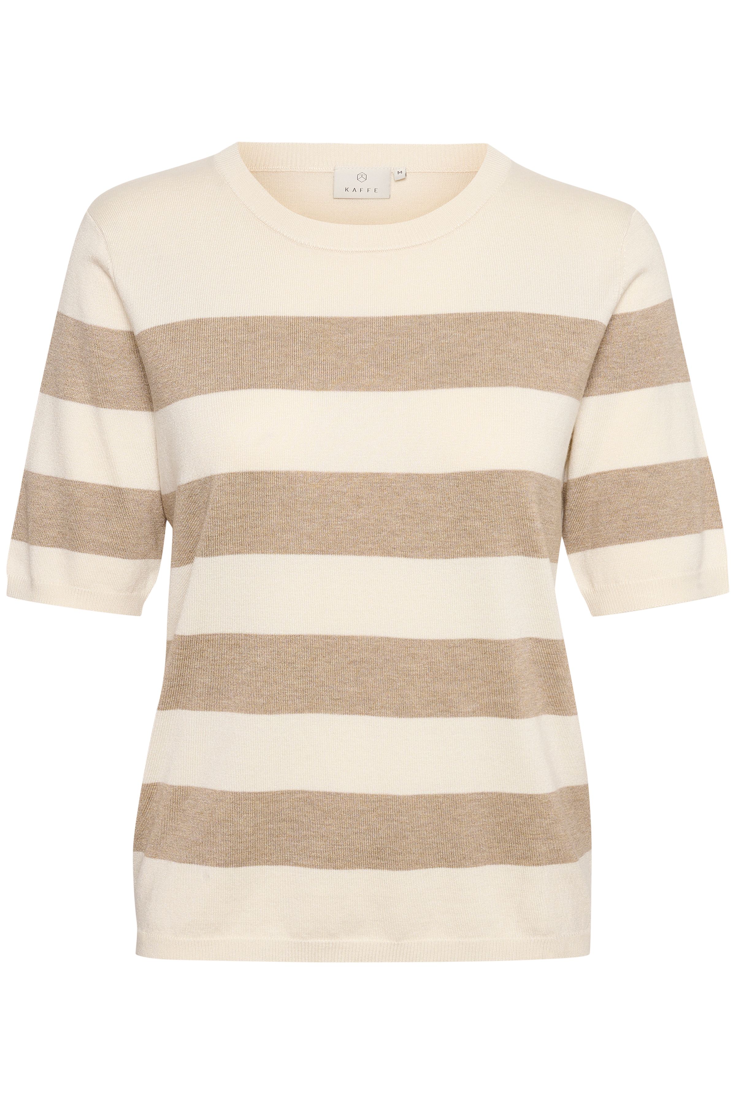Kaffe Lizza Short Sleeve Stripes Pullover