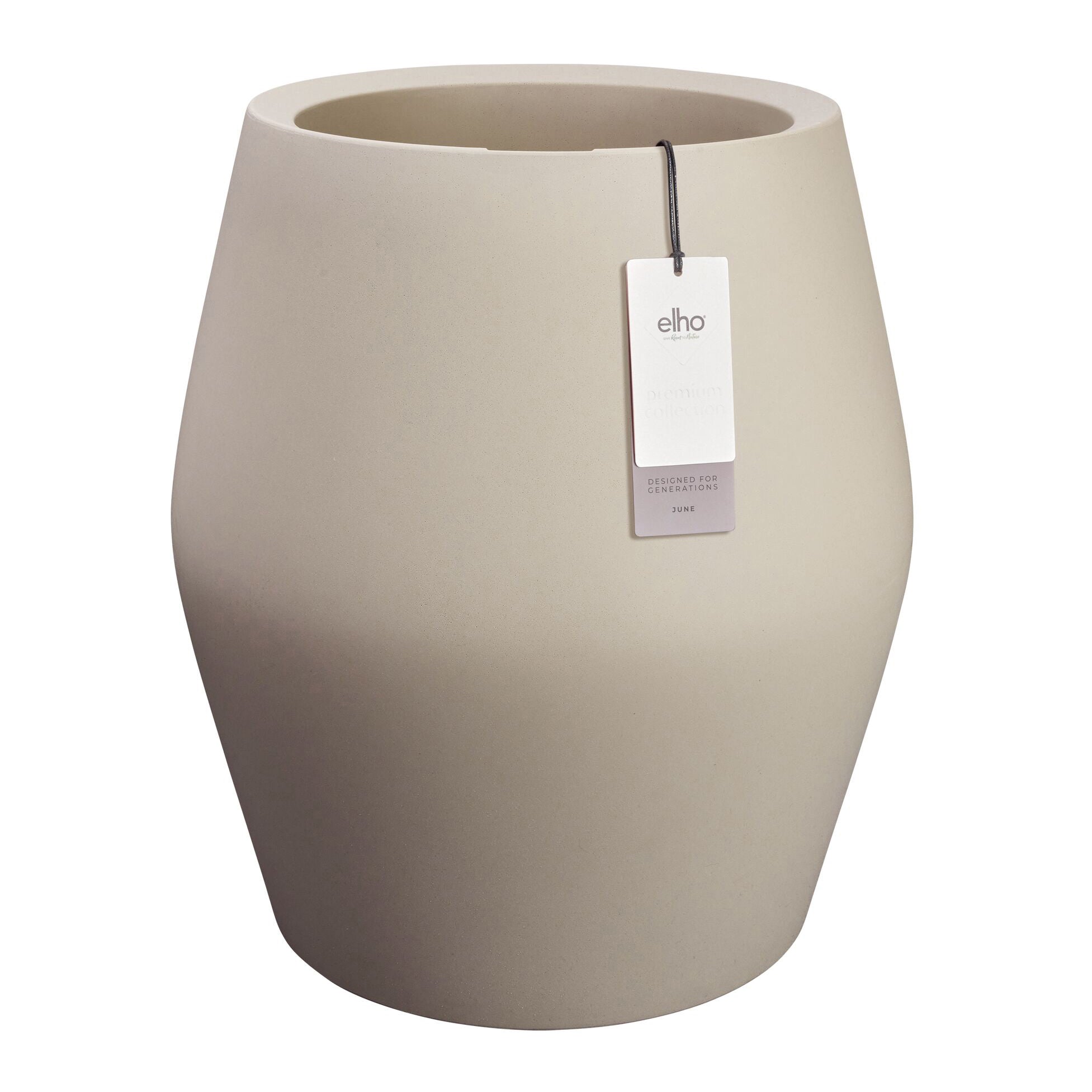 Elho June Split High 46 - Balanced beige - Ø 46 x H 53 cm - Binnen en