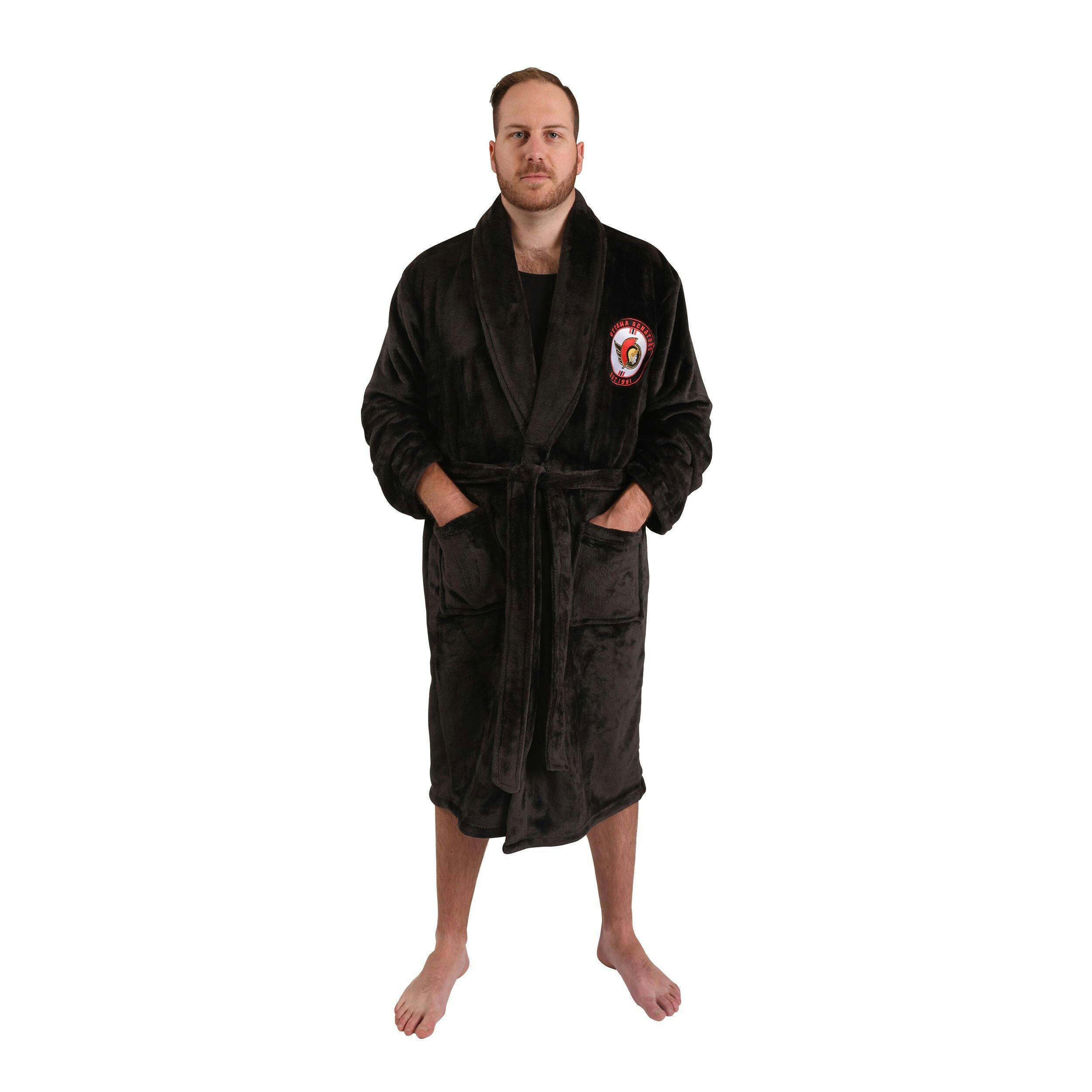 NHL Ottawa Senators Bathrobe, Adult, One Size