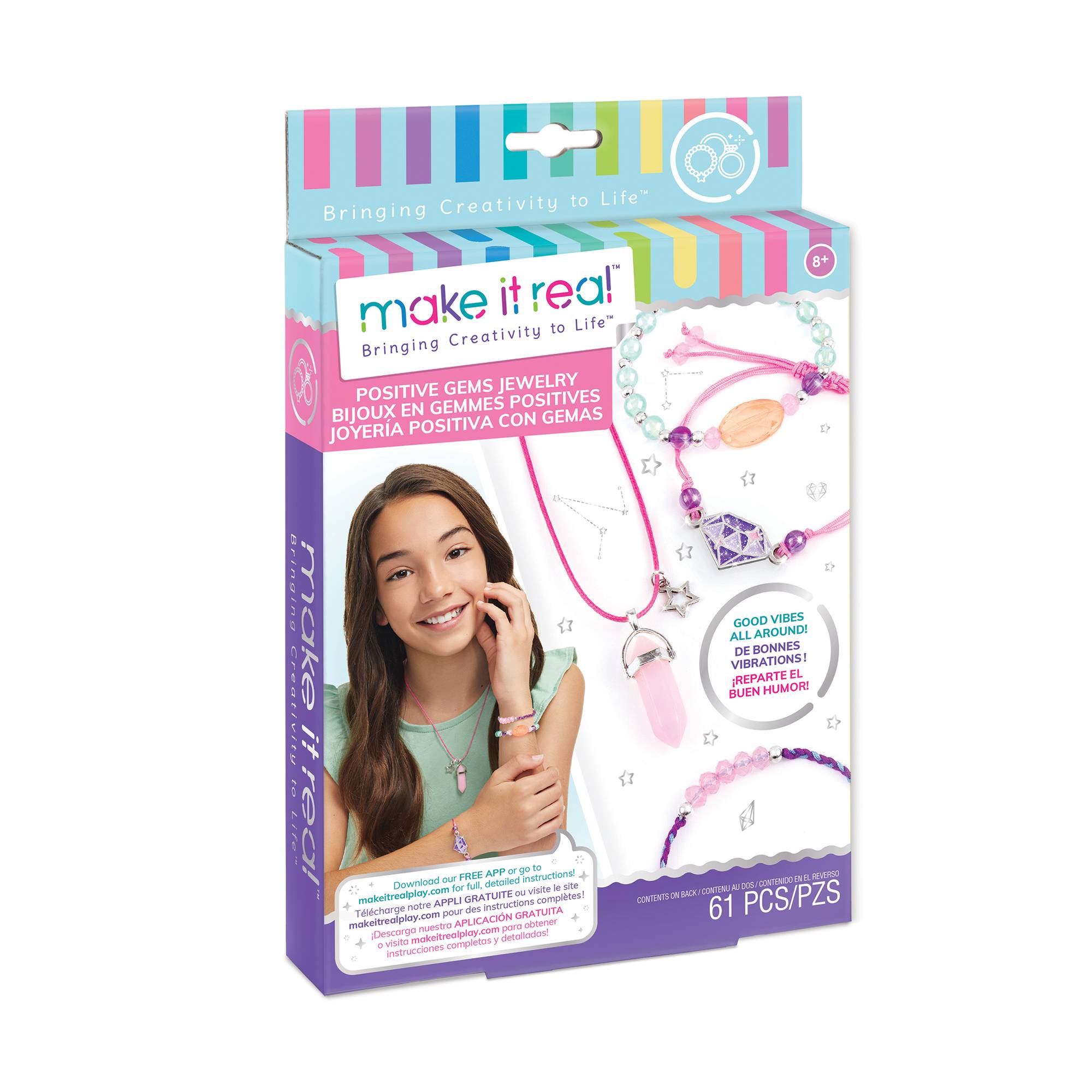 Make It Real Positive Gems Jewellery Set