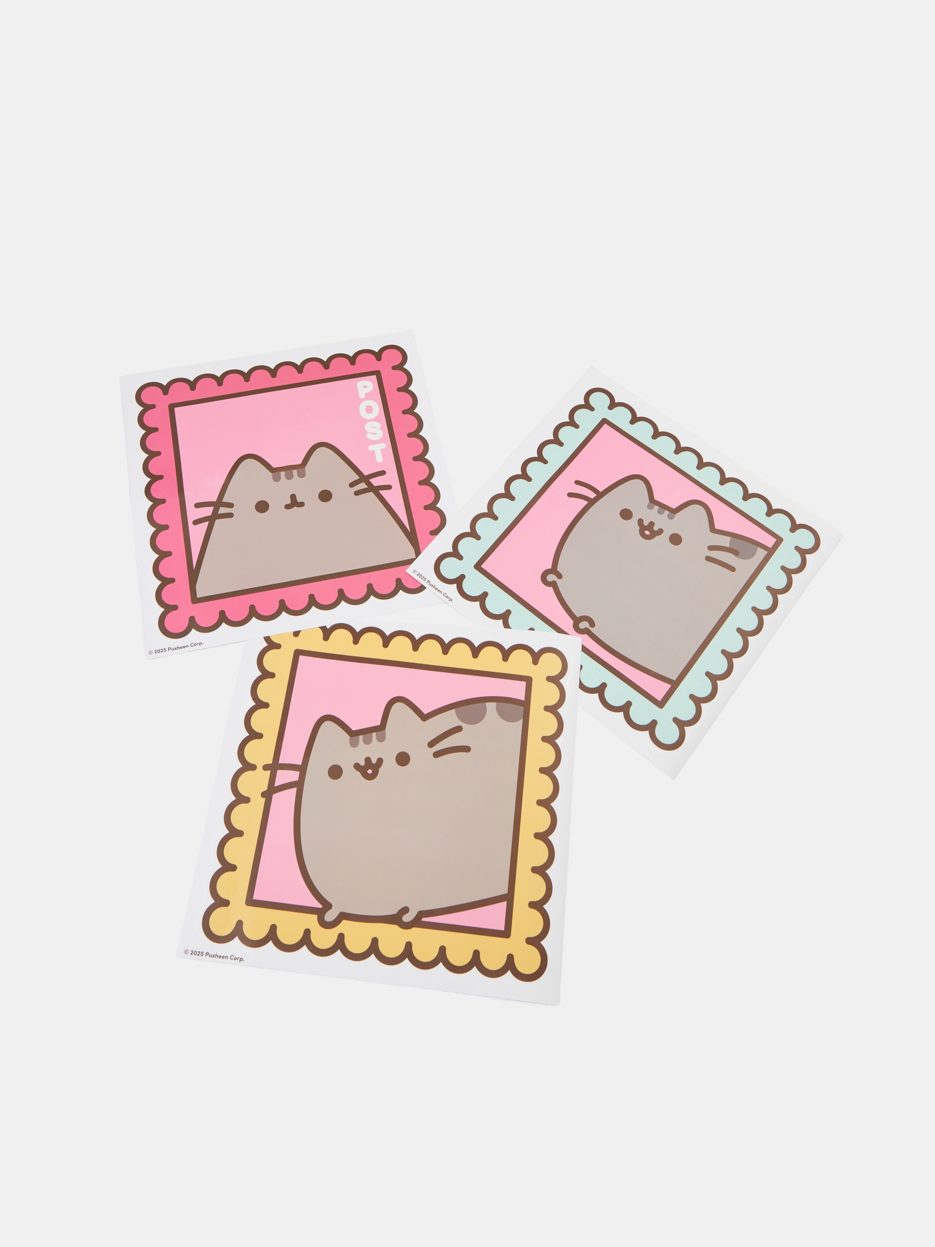 Naklejki na ścianę Pusheen 3 pack