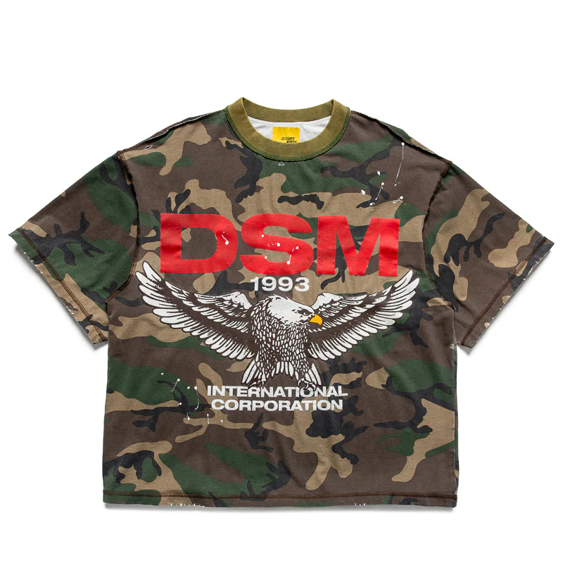 Diet Starts Monday DSM Eagle Camo Tee - Camo