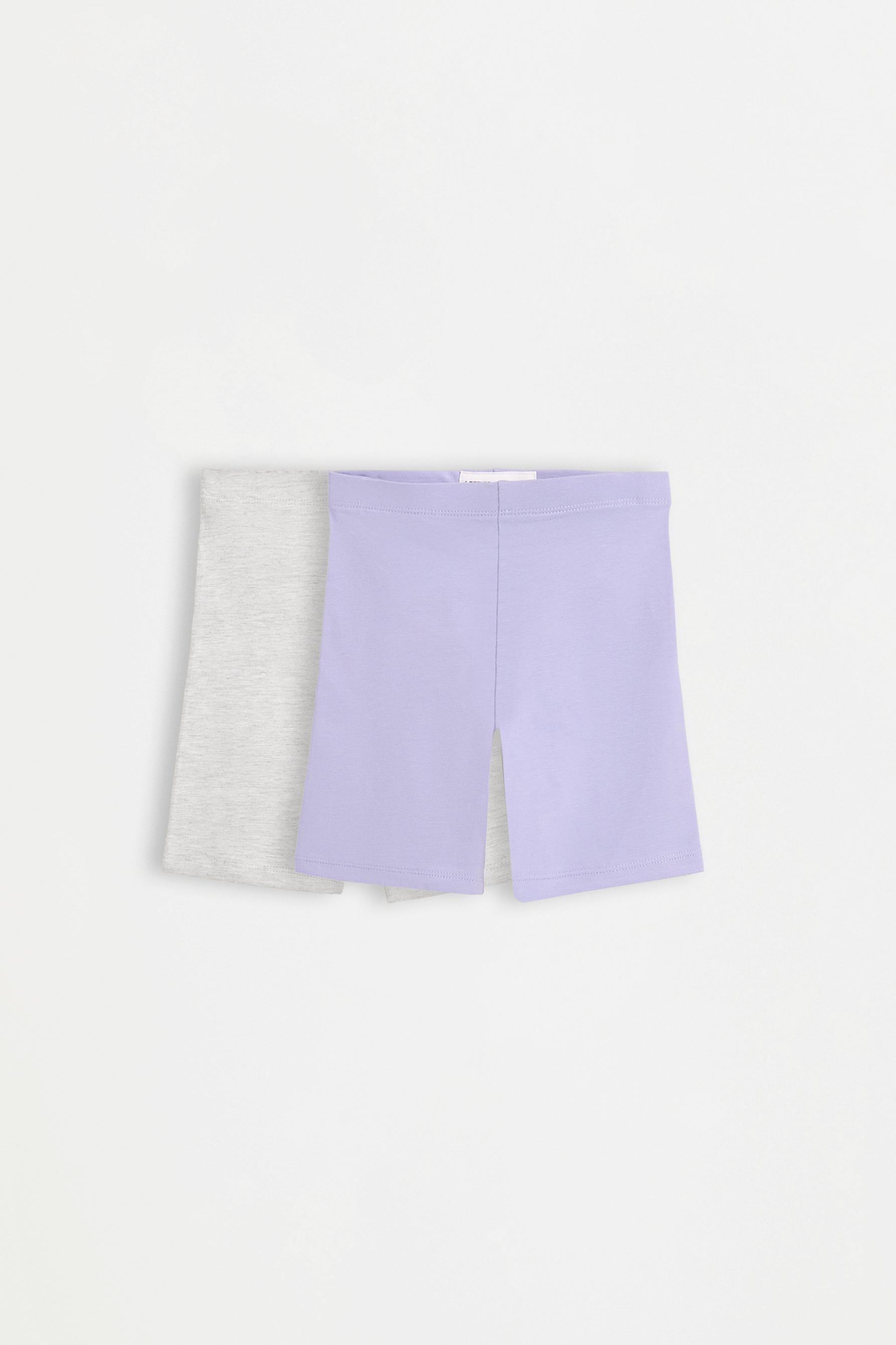 Pack 2 leggings ciclistas lisos