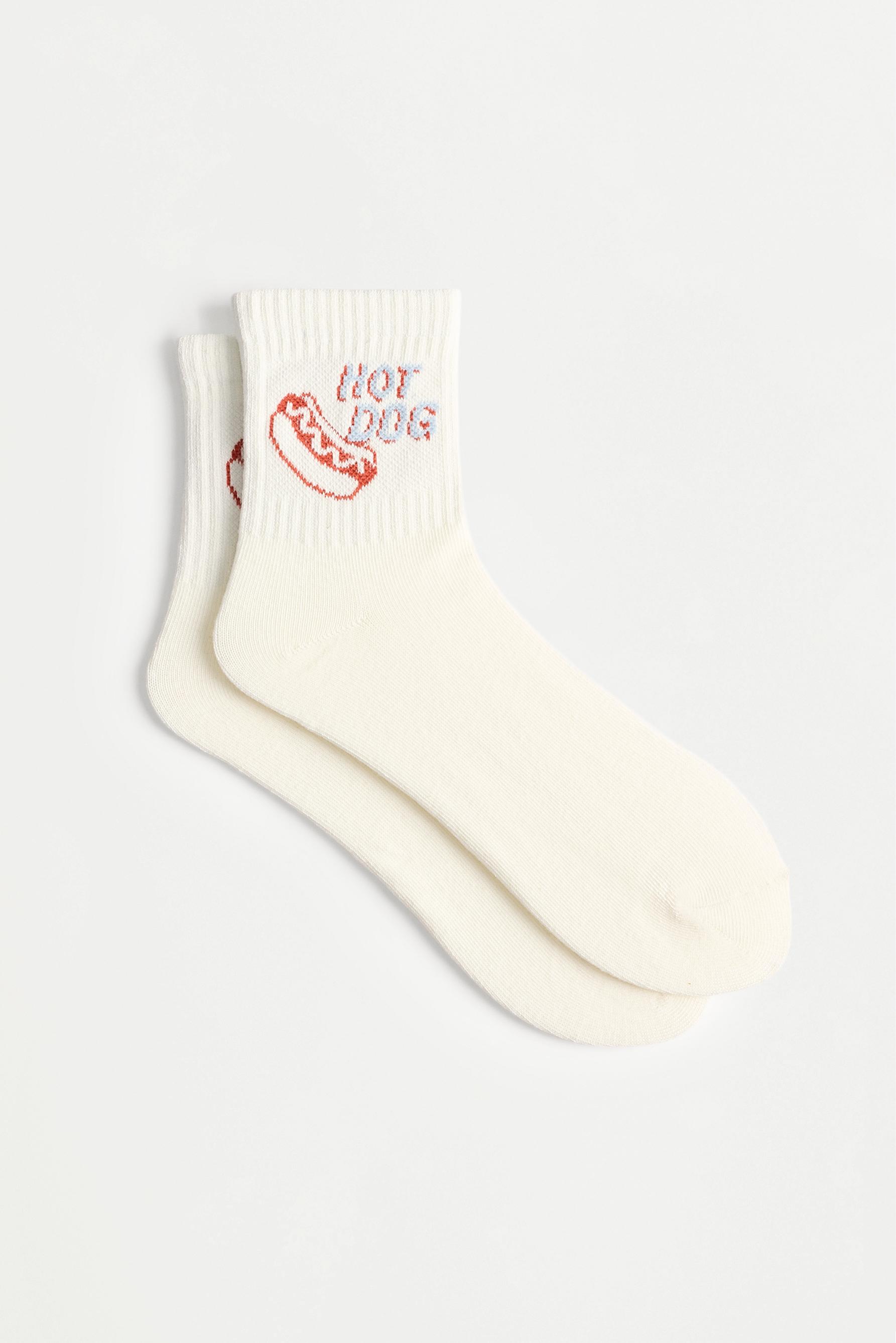 Calcetines cortos Hot Dog (Pack 4)