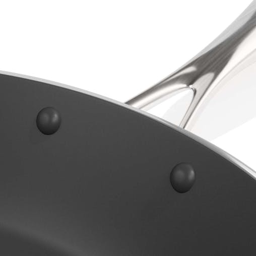 SOGA 4X Stainless Steel Fry Pan Induction Non-Stick Skillet