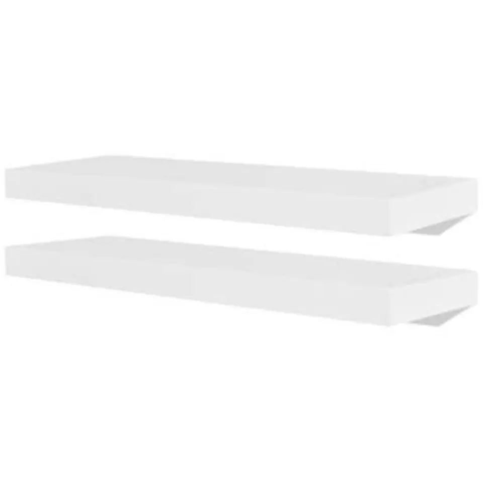 vidaXL - Wandmeubel - Wit - MDF - 60 cm - 2 stuks