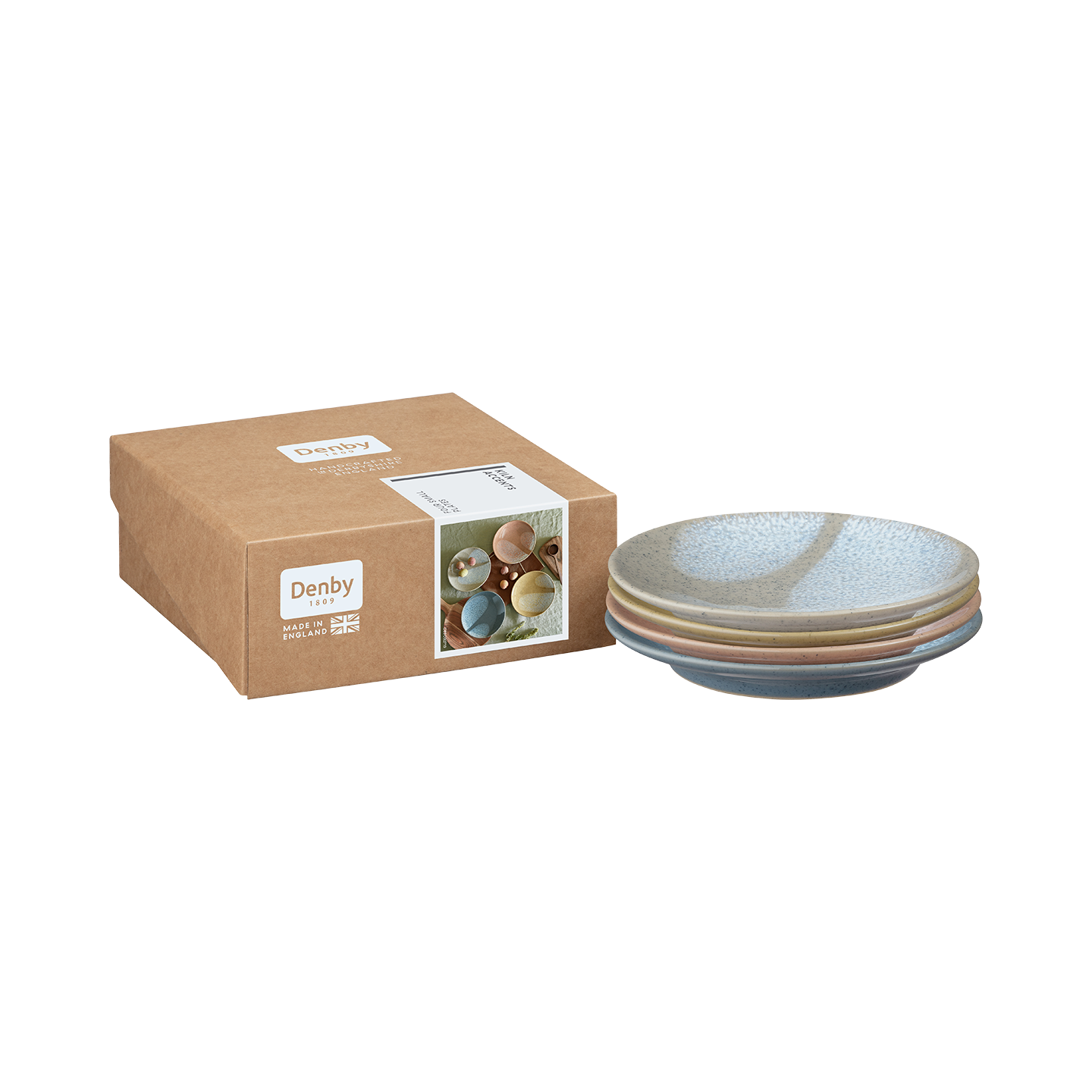 Kiln Accents Small Plates - Set Of 4