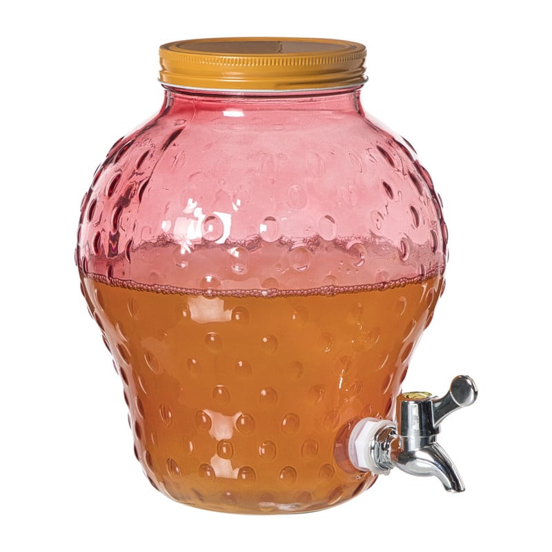 Sapkan aardbei - roze - 5 liter