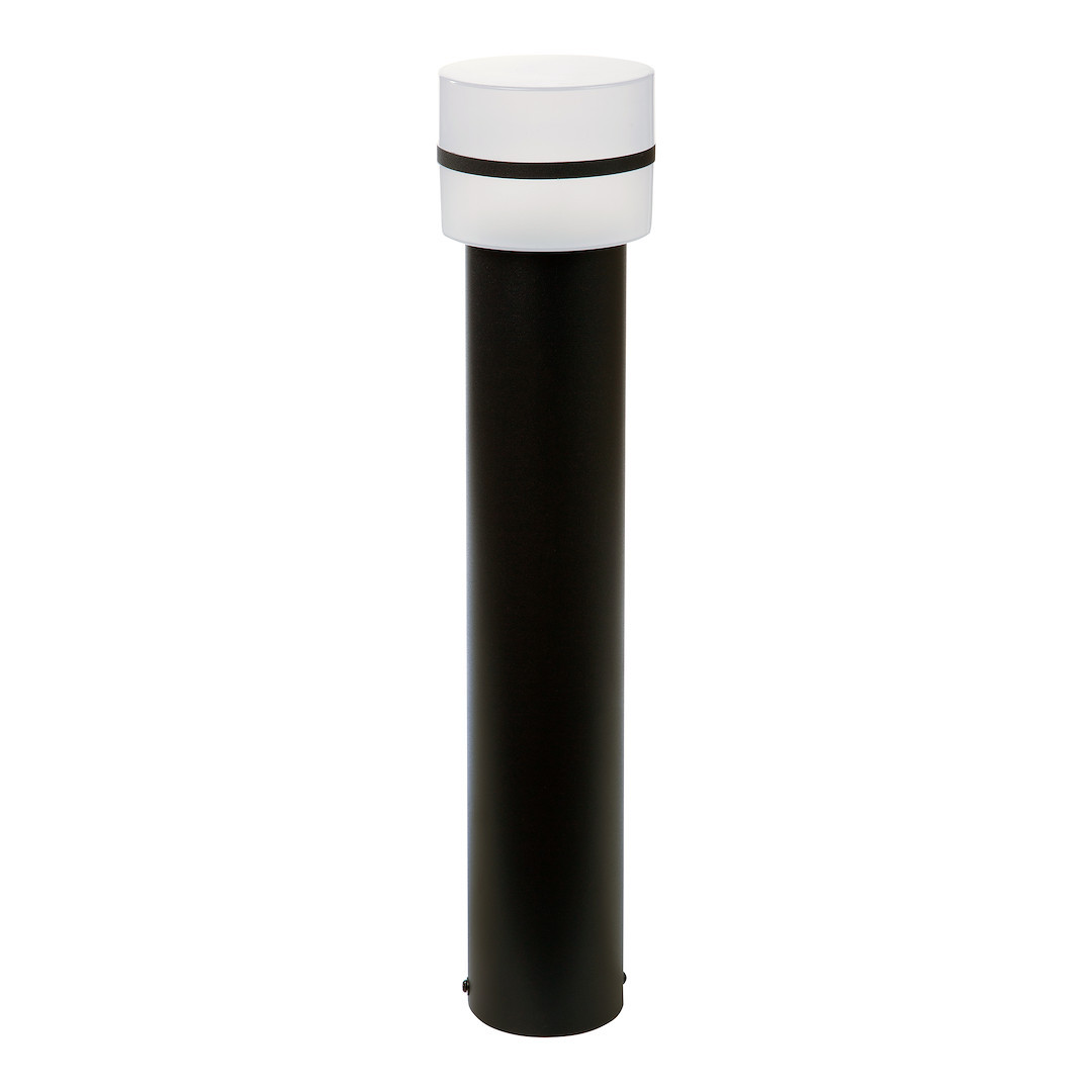 Lampa ogrodowa stojąca czarno-biała MIA wys:50 cm 1xE27x60W IP44 Eko-Light