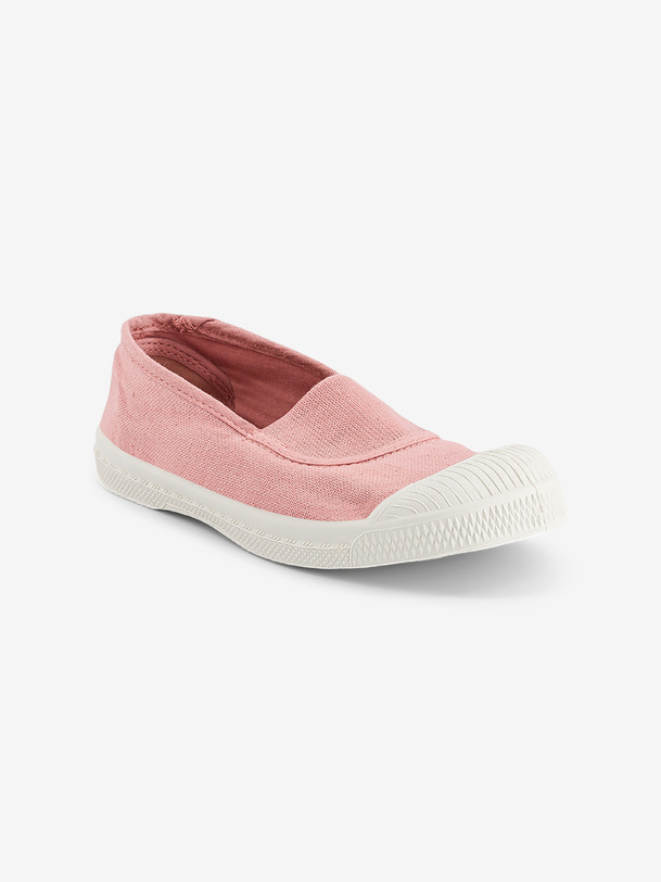 Tennis elastique enfant fleur