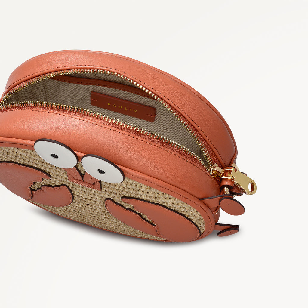 Clawde Crab - Mini Ziptop Cross Body