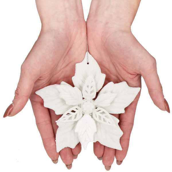 Zawieszka choinkowa 12 cm gwiazda betlejemska świąteczna