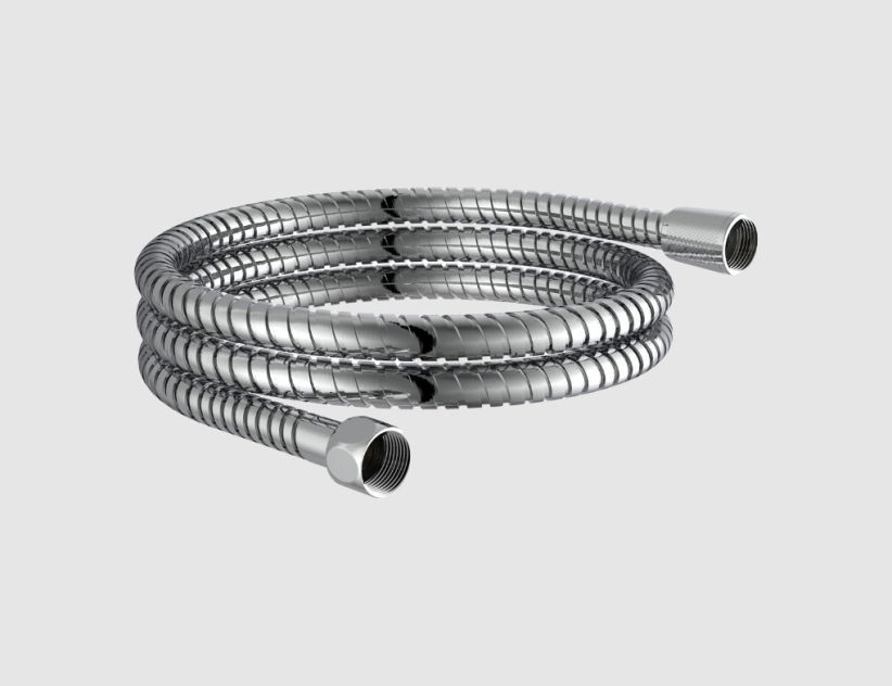 Brauseschlauch Edelstahl Chrom 4
