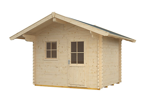 Abri de jardin SKAN HOLZ Arosa 1, 300x250cm, 45mm, non traité