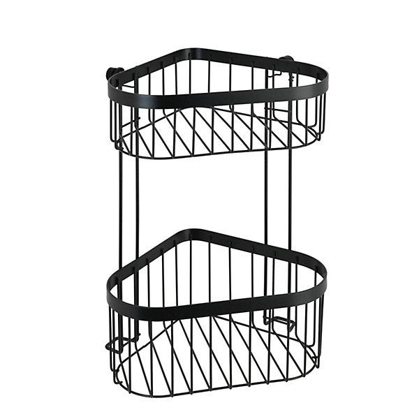 Etagère d'angle murale de douche indus Classic