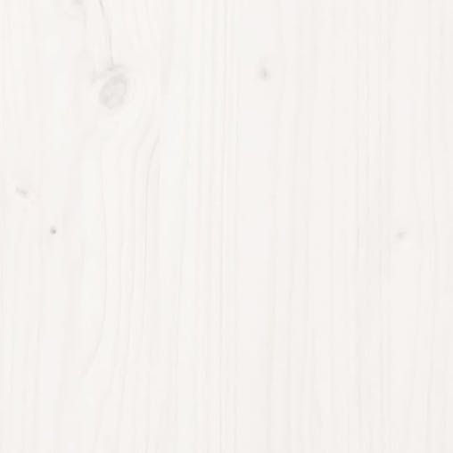 NNEVL Bed Headboard White 95.5x4x100 cm Solid Wood Pine