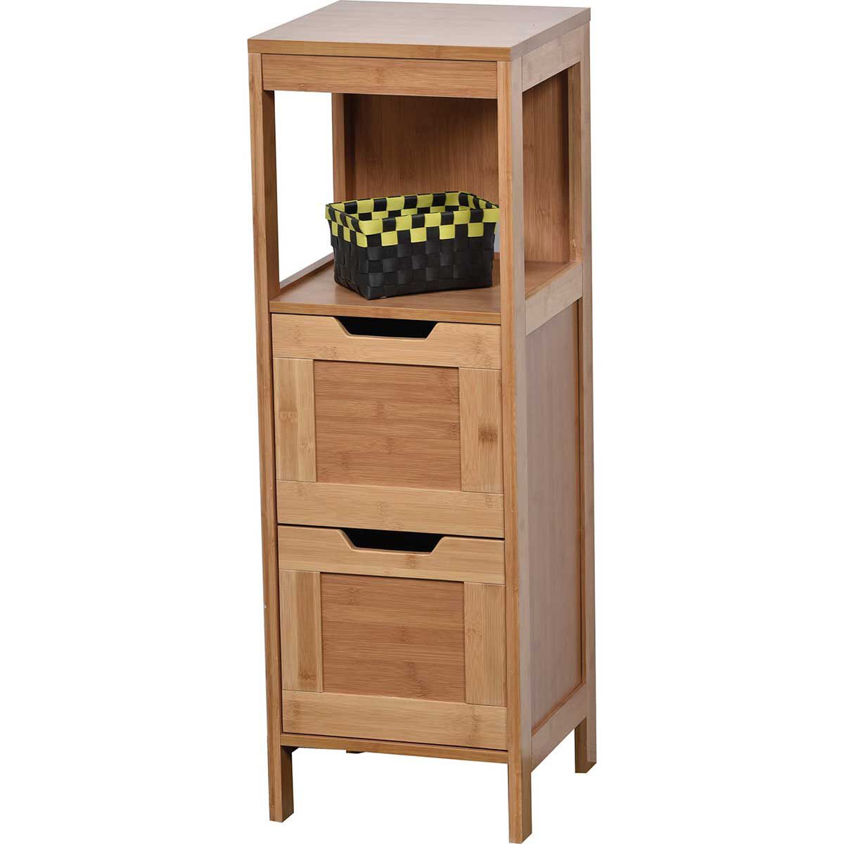 Móvel baixo wc em bambu 89,5cm