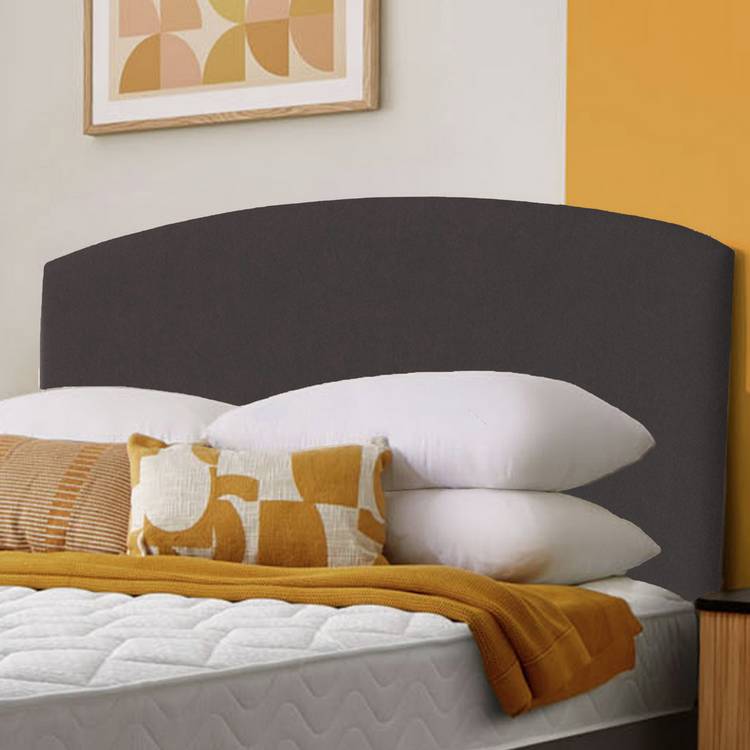 Silentnight Selene Fabric Single Headboard - Charcoal