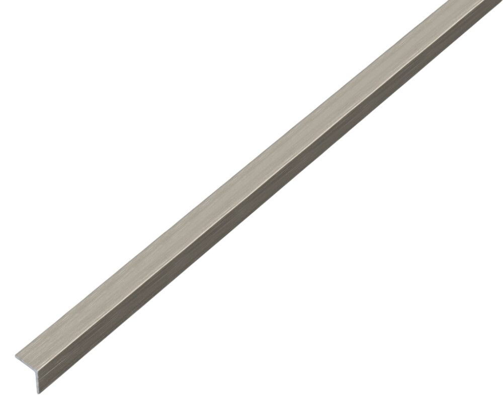 VINKELPROFIL GAH ALBERTS ALUMINIUM GRÅ 10X10X1000MM