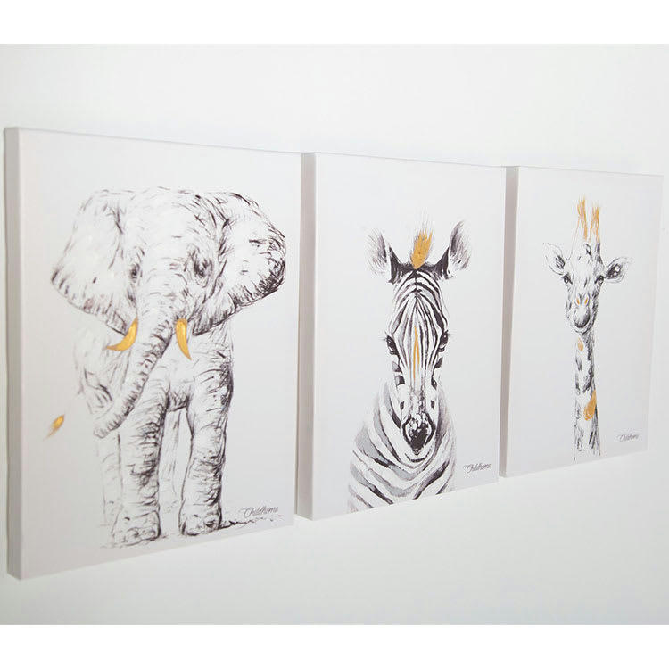 - Tableau éléphant (30 x 40 cm)