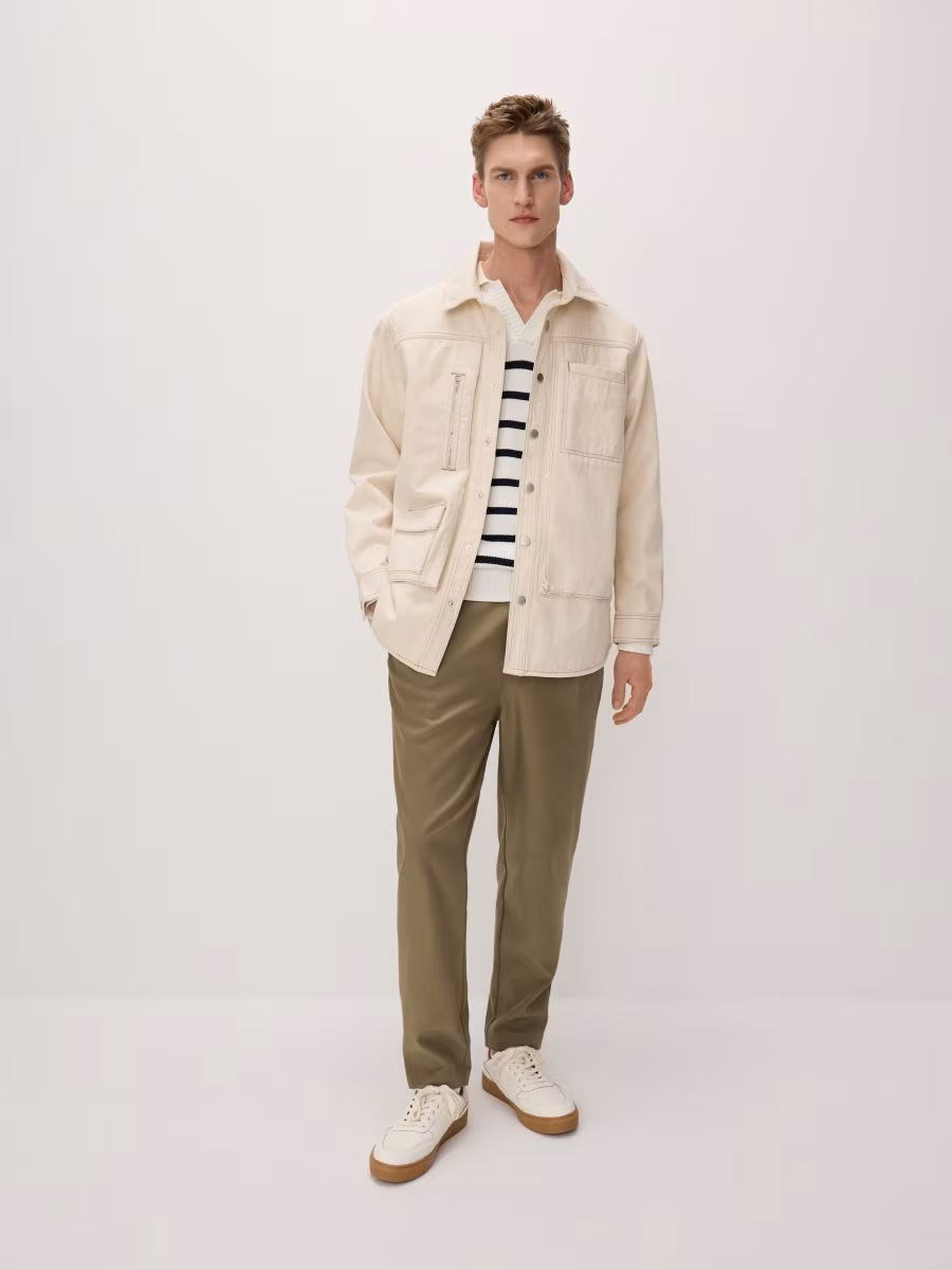 Stripe Cotton Jumper