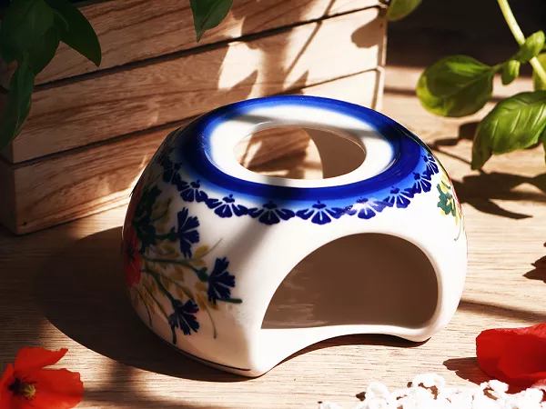 Podgrzewacz (pod czajnik 1,5 L) Bolesławiec - Maki Smolińskiej gat. I