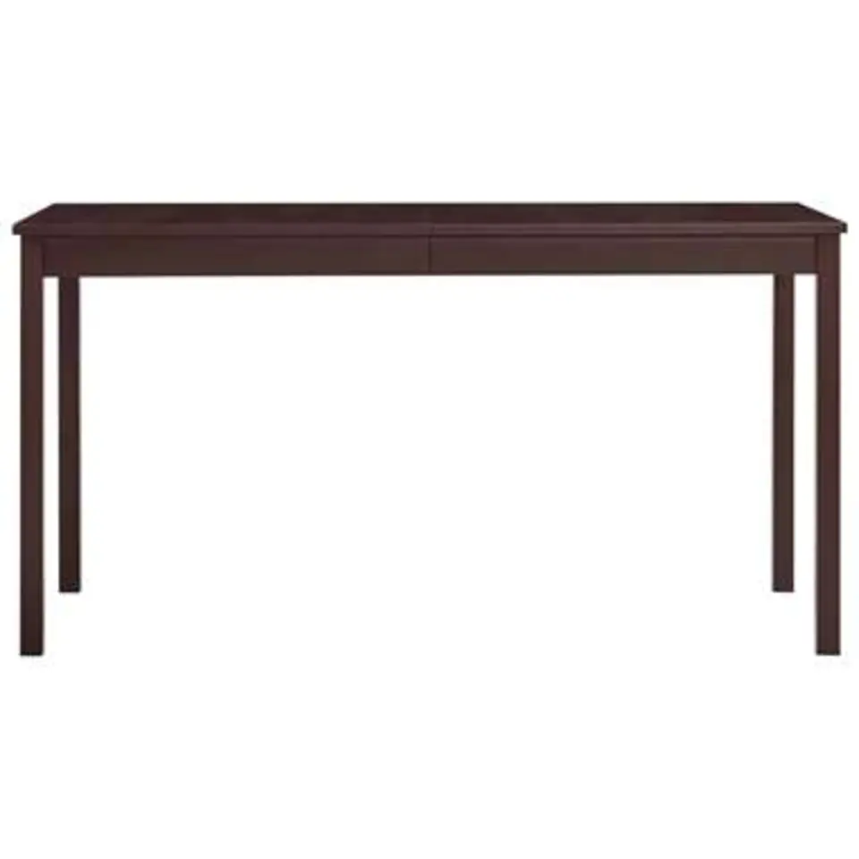 vidaXL - Eettafel - Bruin - Grenenhout - 140 x 70 x 73 cm