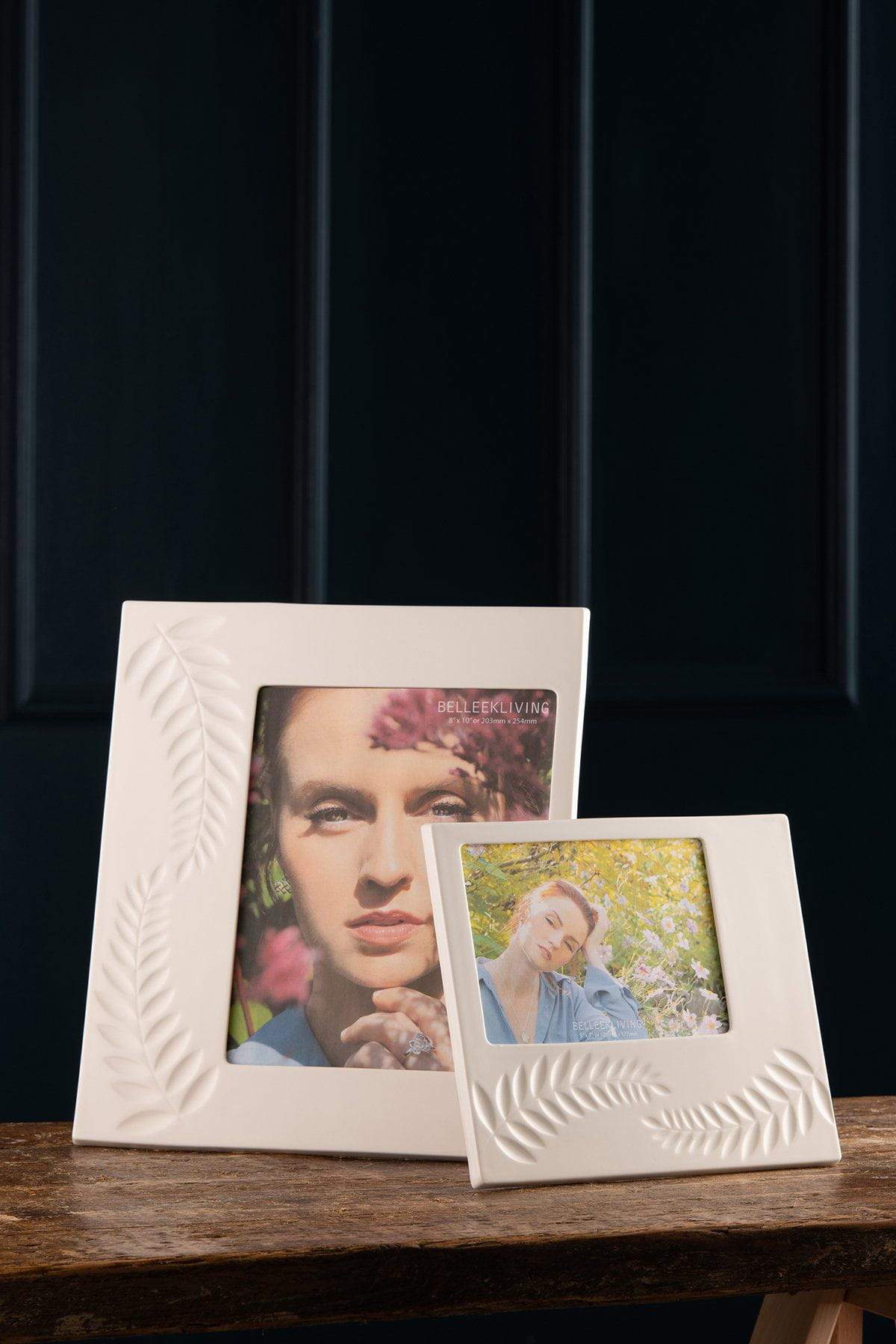 Ceramic Fern Design 8x10 Frame