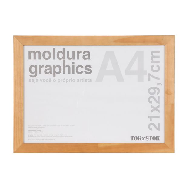 MOLDURA A4 21 CM X 29 CM GRAPHICS