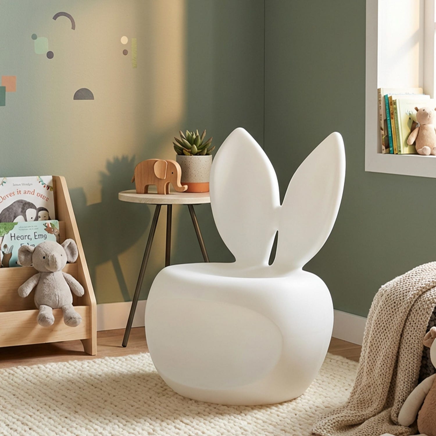 Sedia Bunny bianca Mauro Ferretti