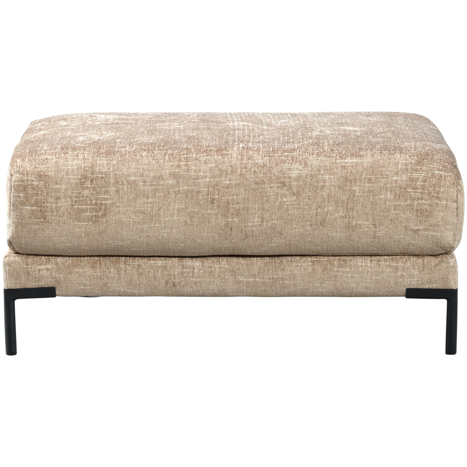 vtwonen poef Couple - Polyester - Naturel Melange - 44x100x100