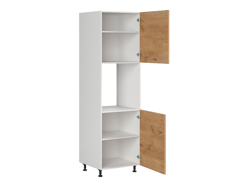 Szafka pod zabudowę piekarnika Hamper 60 cm prawa dąb lancelot