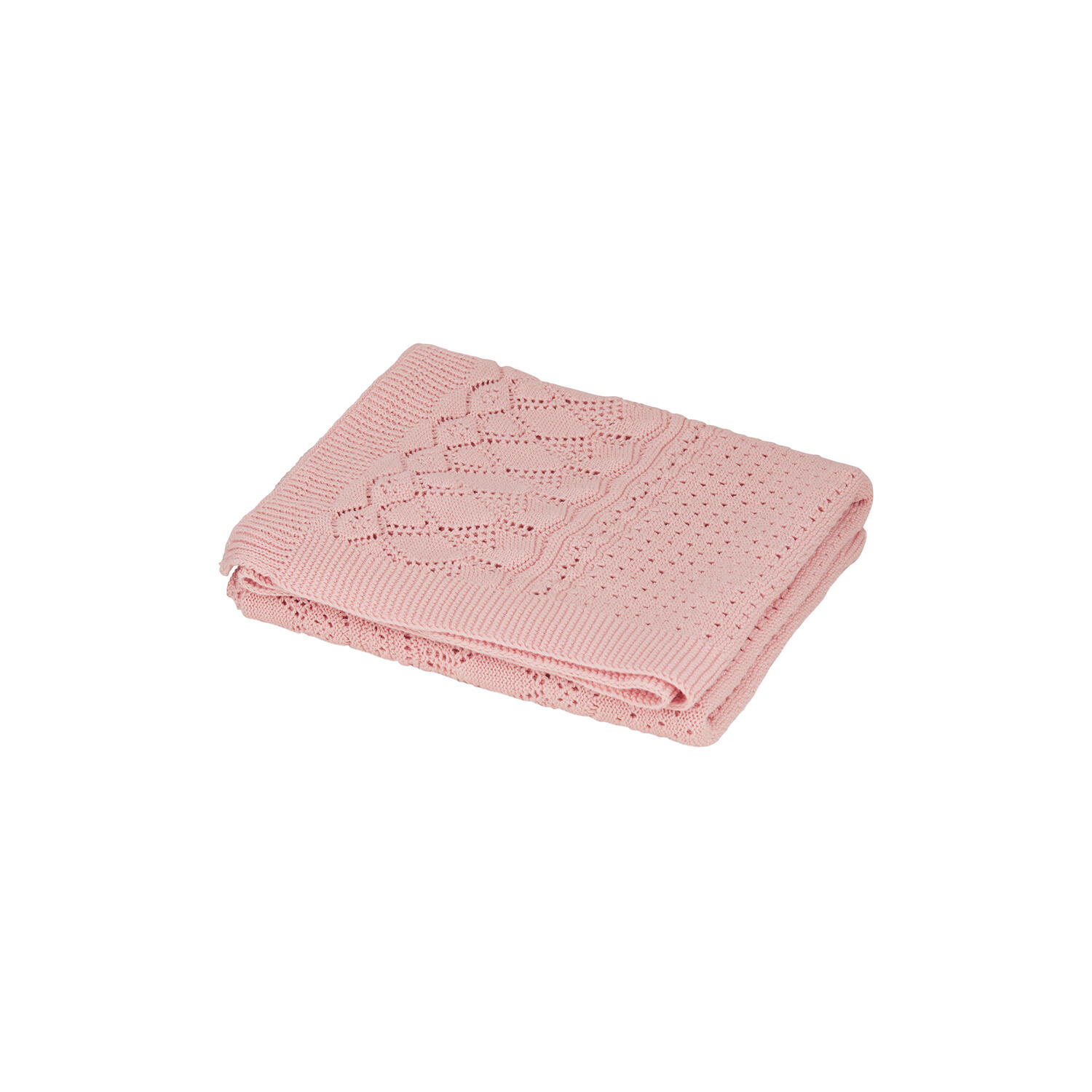 Pointelle baby strikt&aelig;ppe, sorbet