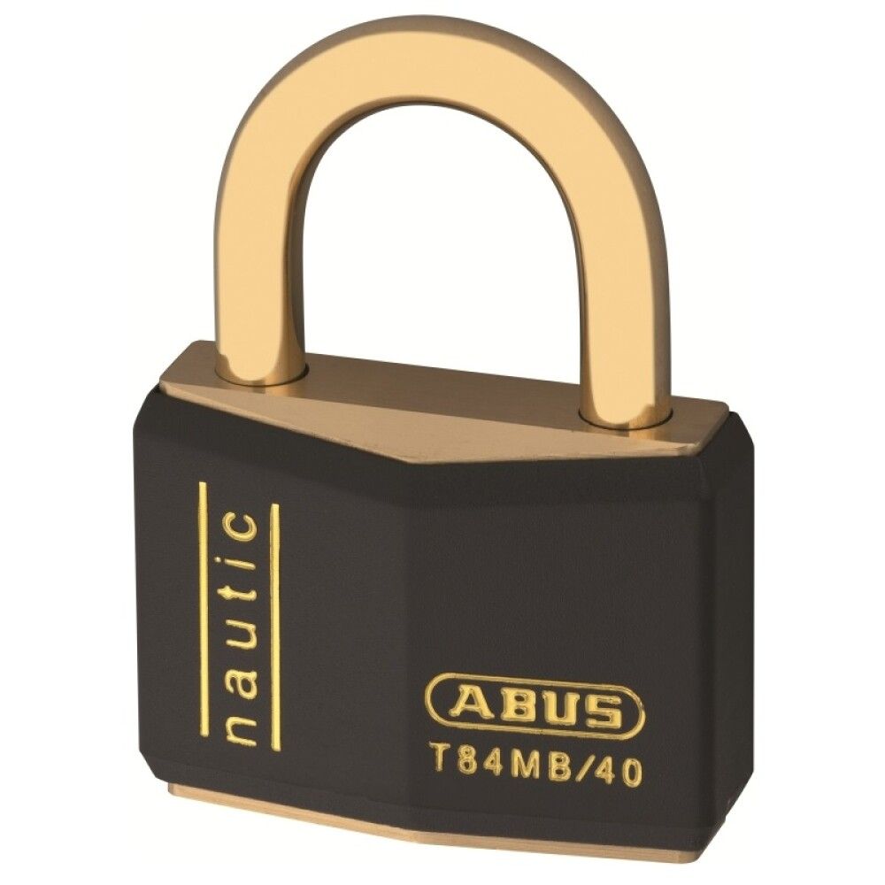 HENGELÅS ABUS T84MB/40 2STK RUSTFRI MESSING