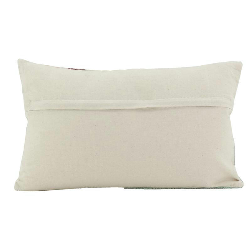 - Coussin en coton rectangulaire
