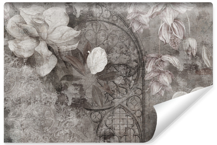 Fototapeta Ornamenty Abstrakcyjne Kwiaty 90x60cm