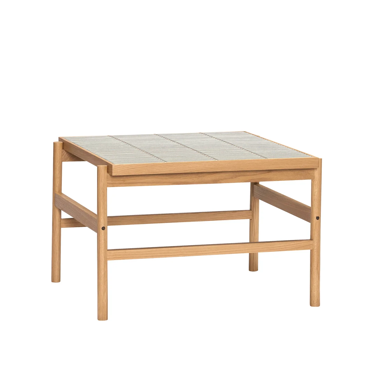 Hübsch Interior - Tile Couchtisch, Eiche / mint