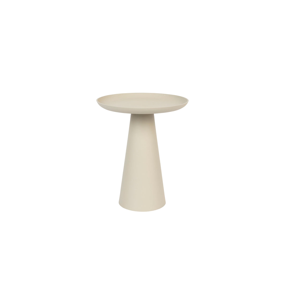 Housecraft Living Ringar Bijzettafel Rond 34,5x34,5 cm Metaal Wit