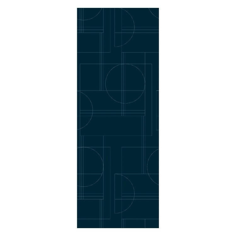 KRALL - Lé unique vertical 100x270 cm