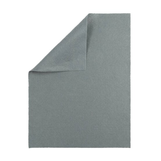 Light Grey Polyester Felt Sheet A4