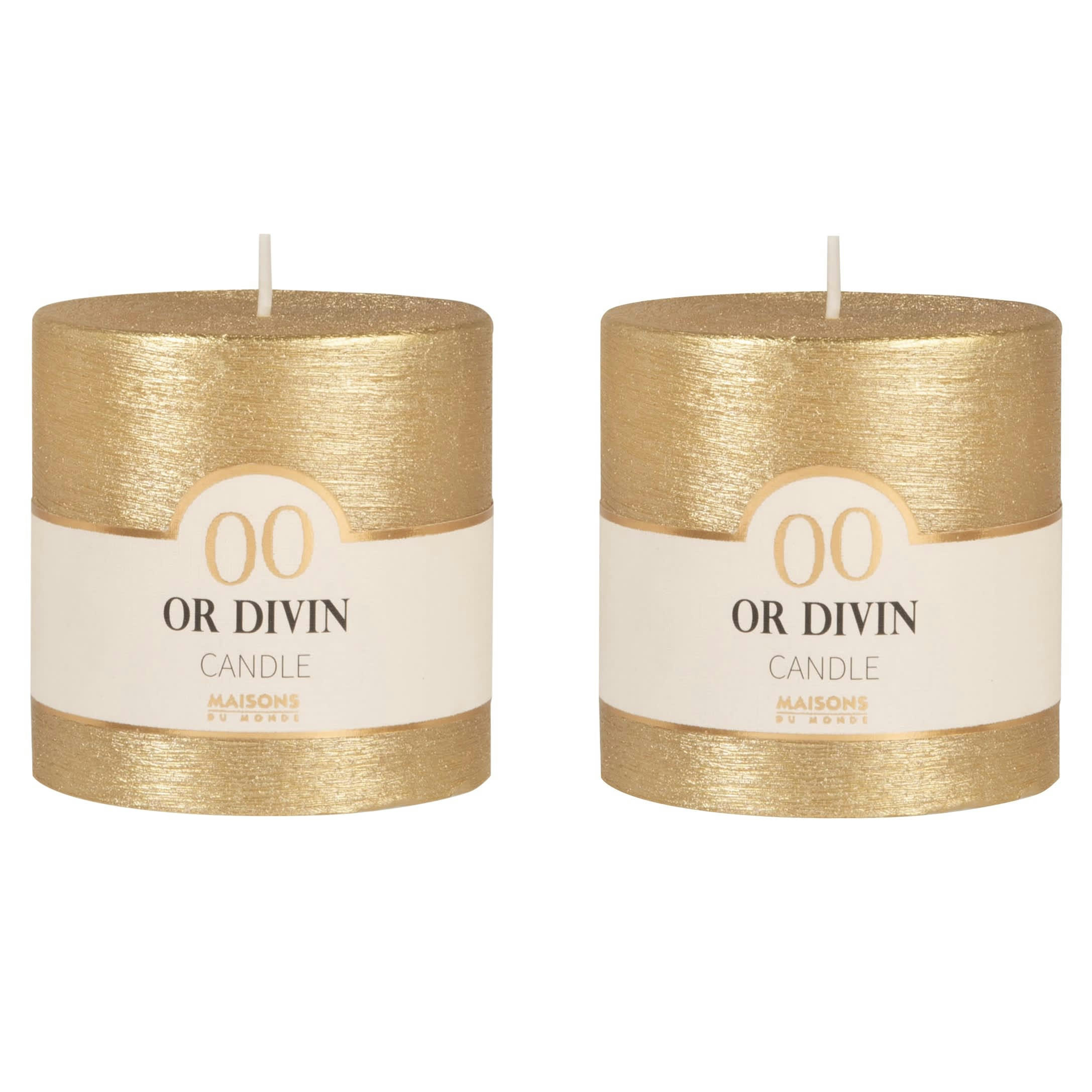 COLORAMA - Bougie dorée H7